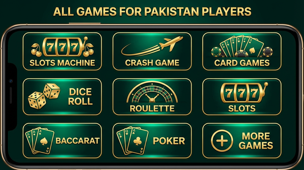 Main screen of 777cb games page for PK players